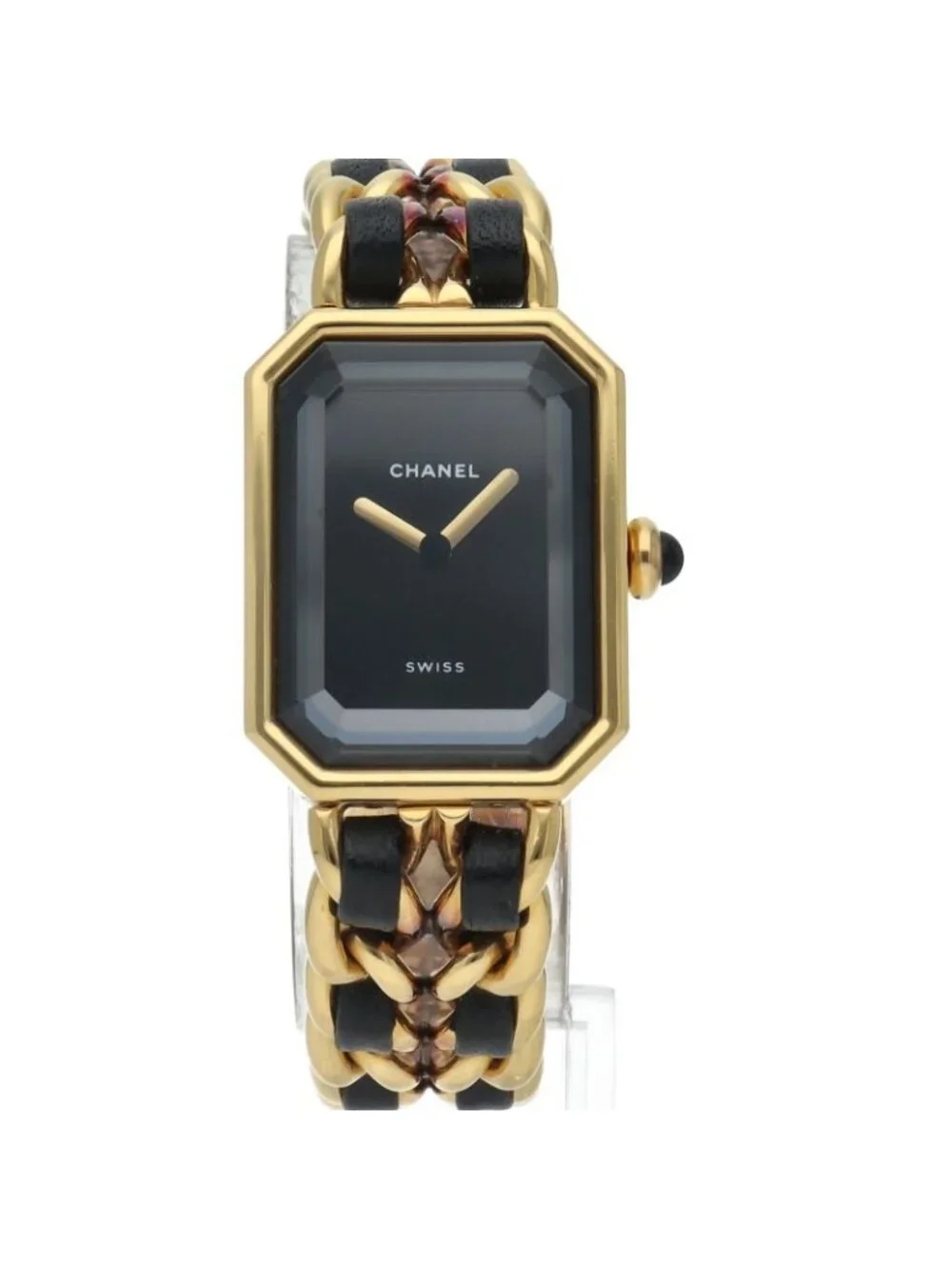 Chanel Premiere S Watch Leather Black